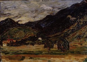 Krajina, 1918 od Wassily Kandinsky