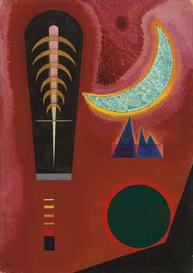 Volně v červené; Loss im Rot od Wassily Kandinsky