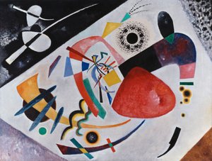 Červená skvrna II od Wassily Kandinsky