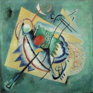 Rotes Oval od Wassily Kandinsky