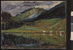 Spitzingsee od Wassily Kandinsky