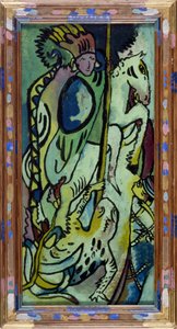 Svatý Georg II od Wassily Kandinsky