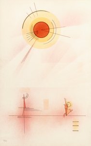 Sluneční svit od Wassily Kandinsky
