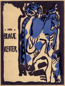 Modrý jezdec, 1912 od Wassily Kandinsky