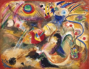 Obrázek bez názvu (potopa) od Wassily Kandinsky