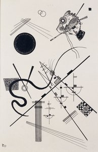Bez názvu (Výkres 4); Bez názvu (Dessin 4) od Wassily Kandinsky