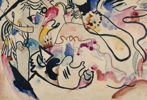 Akvarel č. 8 Soudný den, 1911-1912. od Wassily Kandinsky