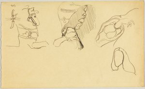 Uzdy a detaily ženského kostýmu od Wassily Kandinsky