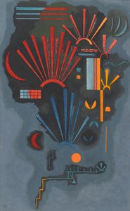 Zunehmen, 1933 (olej, vaječná tempera a inkoust na papíře)