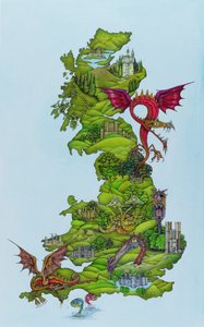 Dračí mapa od Wayne Anderson