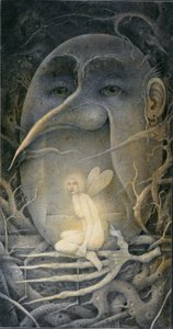 Vyhrožování Humpty Dumptymu a víle. "Jestli dnes půjdeš do lesa..."
