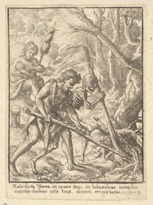 Adam Orba z tance smrti, 1651. od Wenceslaus Hollar