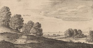 Albury, 1645. od Wenceslaus Hollar