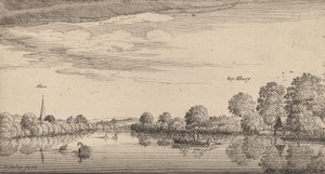 Albury, 1645. od Wenceslaus Hollar
