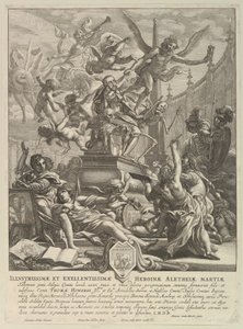 Alegorie na smrt hraběte z Arundel, ca. 1646. od Wenceslaus Hollar