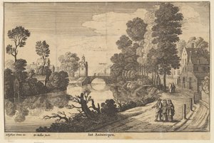 Antverpy, 1625-77. od Wenceslaus Hollar