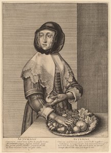 Podzim od Wenceslaus Hollar