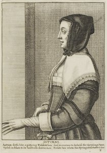 Podzim od Wenceslaus Hollar