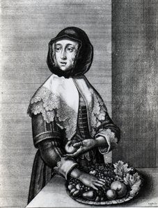 Podzim, 1641 od Wenceslaus Hollar