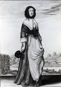 Podzim, 1643 od Wenceslaus Hollar
