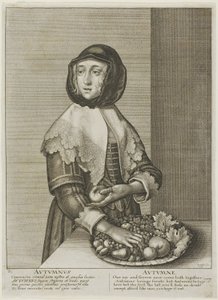 Podzim z filmu Čtvero ročních období od Wenceslaus Hollar