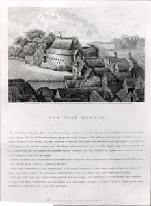 Medvědí zahrada, 1647 od Wenceslaus Hollar