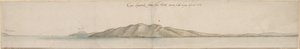 Cape Spartell ze západu od Wenceslaus Hollar