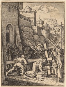 Nesení Kříže od Wenceslaus Hollar