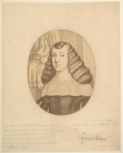 Catherine, princezna Portugalska, 1661. od Wenceslaus Hollar