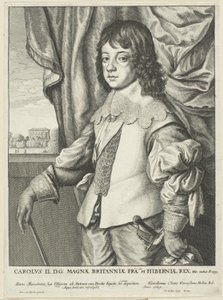 Karel II od Wenceslaus Hollar