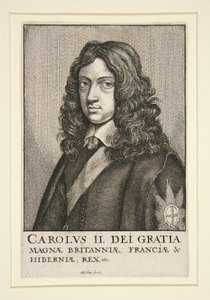 Karel II. od Wenceslaus Hollar