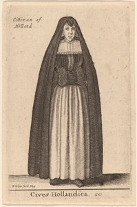 nizozemští občané od Wenceslaus Hollar