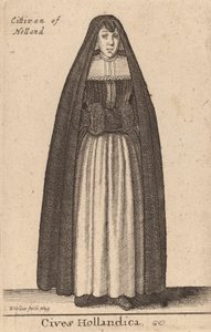 Občané Holandska, 1643 od Wenceslaus Hollar