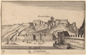 Coblentz od Wenceslaus Hollar