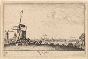 Kolín nad Rýnem od Wenceslaus Hollar