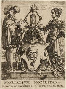 Erb smrti od Wenceslaus Hollar