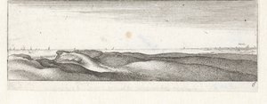 Duny poblíž Naardenu Malé mořské krajiny (název série) od Wenceslaus Hollar