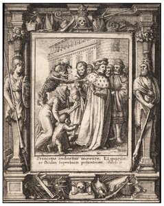 Vévoda. stát 1 od Wenceslaus Hollar