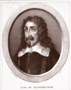 hrabě z Manchesteru, připisovaný Delaportovi, vyrytý de Langlumem od Wenceslaus Hollar