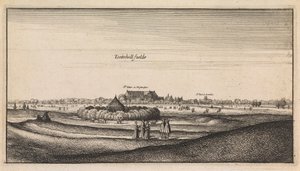 English Views: Tootehill Fields od Wenceslaus Hollar