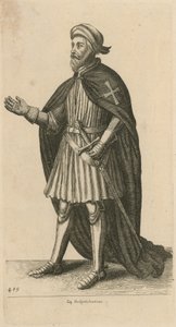 Eq Hospitaliarius od Wenceslaus Hollar