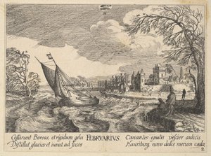 února 1628-29. od Wenceslaus Hollar