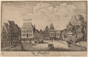 Frankfort od Wenceslaus Hollar