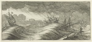 Lodní kuchyně od Wenceslaus Hollar