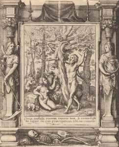 Rajská zahrada, 1651. od Wenceslaus Hollar