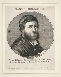 Hans Holbein mladší (1497/8-1543) od Wenceslaus Hollar
