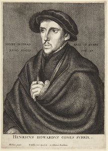 Henry Howard, hrabě ze Surrey od Wenceslaus Hollar
