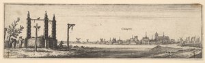 Kampen, 1642-44. od Wenceslaus Hollar