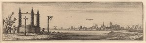 Kampen, kolem 1632. od Wenceslaus Hollar