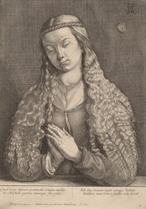 Katharine Furlegerin, 1646. od Wenceslaus Hollar
